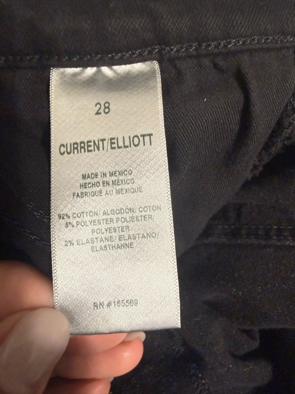 Classic Black Straight-Leg Pants - Picture 10 of 11